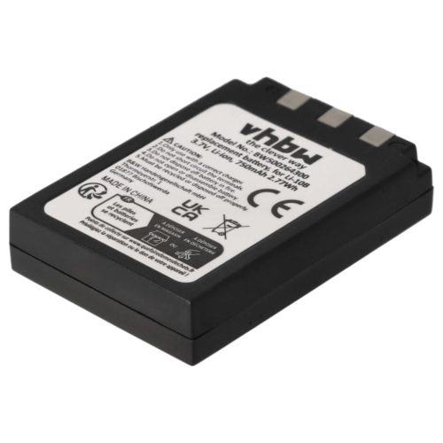 VHBW Akku Olympus Li-12B, Li-10B - 750 mAh 3,7 V Li-Ion