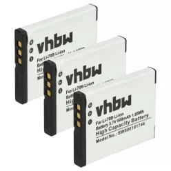   VHBW Battery Olympus Li-70B replacement - 500 mAh 3.7 V Li-Ion