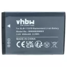 VHBW Battery Samsung SLB-1137d - 750 mAh 3.6 V Li-Ion