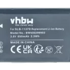 VHBW Battery Samsung SLB-1137d - 750 mAh 3.6 V Li-Ion