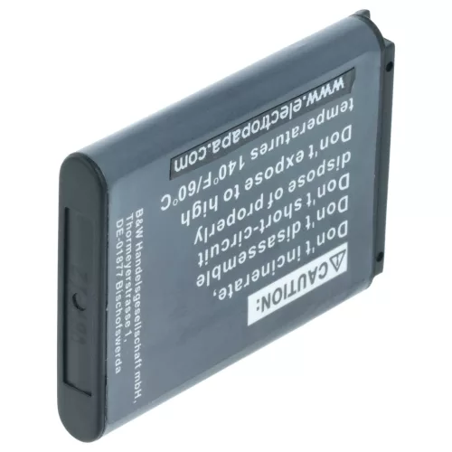 VHBW Akku Samsung SLB-1137d - 750 mAh 3,6 V Li-Ion