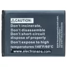 VHBW Akku Samsung SLB-1137d - 750 mAh 3,6 V Li-Ion