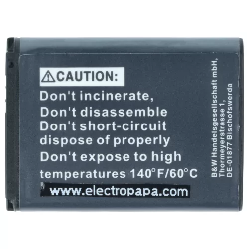 VHBW Akku Samsung SLB-1137d - 750 mAh 3,6 V Li-Ion