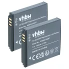 VHBW Battery SLB-0937 - 600 mAh 3.7 V Li-Ion
