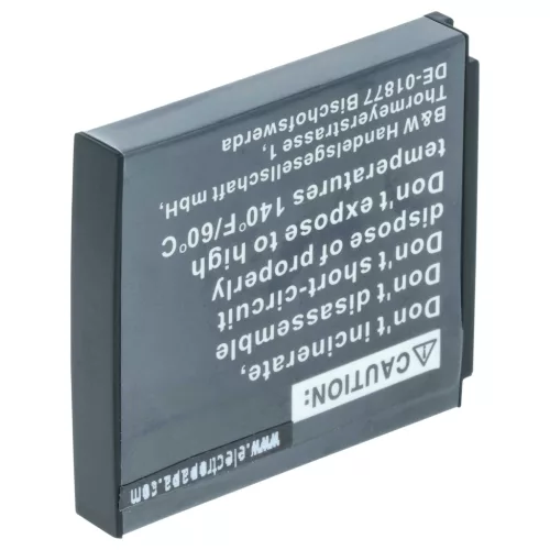 VHBW Battery SLB-0937 - 600 mAh 3.7 V Li-Ion