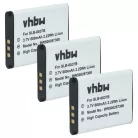 VHBW Akku Samsung SLB-0837b - 500 mAh 3,7 V Li-Ion