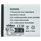 VHBW Akku Samsung SLB-0837b - 500 mAh 3,7 V Li-Ion