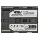 VHBW Videokamera Akkumulátor SB-L110, SB-L70R, SB-L70, SB-L70A, BB13-SS014 - 600 mAh 7,2 V Li-Ion
