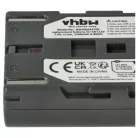 VHBW Videokamera Akkumulátor SB-L110, SB-L70R, SB-L70, SB-L70A, BB13-SS014 - 600 mAh 7,2 V Li-Ion