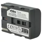 VHBW Videokamera Akkumulátor SB-L110, SB-L70R, SB-L70, SB-L70A, BB13-SS014 - 600 mAh 7,2 V Li-Ion