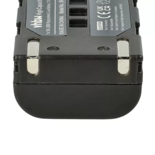 VHBW Videokamera Akkumulátor Samsung SB-LSM160, SB-LSM320, SB-LSM80 - 600 mAh 7,2 V Li-Ion