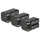 VHBW Videokamera Akkumulátor SB-LSM160, SB-LSM320, SB-LSM80 - 1200 mAh 7,2 V Li-Ion