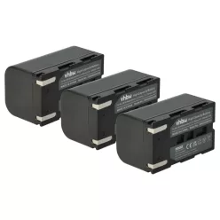   VHBW Videokamera Akkumulátor SB-LSM160, SB-LSM320, SB-LSM80 - 1200 mAh 7,2 V Li-Ion
