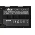 VHBW Videokamera Akkumulátor SB-LSM160, SB-LSM320, SB-LSM80 - 1200 mAh 7,2 V Li-Ion