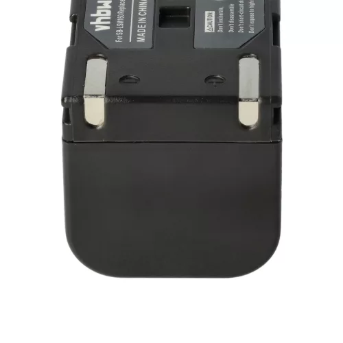 VHBW Videokamera Akkumulátor SB-LSM160, SB-LSM320, SB-LSM80 - 1200 mAh 7,2 V Li-Ion