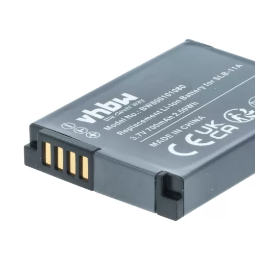 VHBW Akku Samsung SLB-11a - 700 mAh 3,6 V Li-Ion