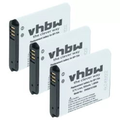   VHBW Battery Samsung EA-BP70A, SLB-70A, BP70a, BP-70a - 500 mAh 3.6 V Li-Ion