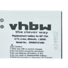 VHBW Battery Samsung EA-BP70A, SLB-70A, BP70a, BP-70a - 500 mAh 3.6 V Li-Ion