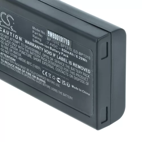 VHBW Akku Samsung AD43-00192A, BP1310, BP-1310, ED-BP1310 - 1000 mAh 7,2 V Li-Ion