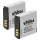 VHBW Video Camera Battery IA-BP125A, AD43-00197A, BP125A, IA-BP125 - 1100 mAh 3.6 V Li-Ion