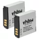 VHBW Video Camera Battery IA-BP125A, AD43-00197A, BP125A, IA-BP125 - 1100 mAh 3.6 V Li-Ion