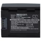 VHBW Videokamera Akku IA-BP105R - 1100 mAh 3,7 V Li-Ion