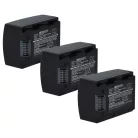 VHBW Video Camera Battery IA-BP105R Replacement - 1100 mAh 3.7 V Li-Ion