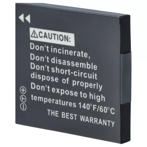 VHBW Battery Samsung SLB-07A, SLB-07B - 550 mAh 3.6 V Li-Ion