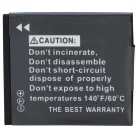 VHBW Battery SLB-07A, SLB-07B - 550 mAh 3.6 V Li-Ion