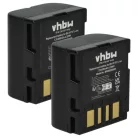 VHBW Videokamera Akku BN-VF714, BN-VF707, BN-VF707U, BN-VF733, BN-VF714U - 600 mAh 7,2 V Li-Ion