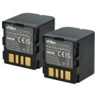VHBW Videokamera Akkumulátor BN-VF714, BN-VF707, BN-VF707U, BN-VF733, BN-VF714U - 1200 mAh 7,2 V Li-Ion