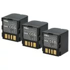 VHBW Video Camera Battery BN-VF714, BN-VF707, BN-VF707U, BN-VF733, BN-VF714U - 1200 mAh 7.2 V Li-Ion