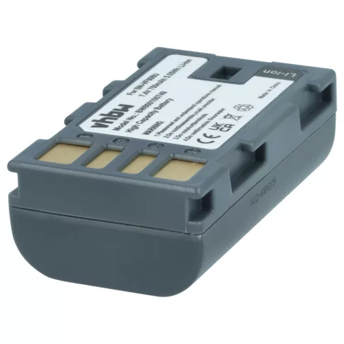 VHBW Video Camera Battery BN-VF823, BN-VF808, BN-VF815, BN-VF808U, BN-VF815U - 750 mAh 7.4 V Li-Ion