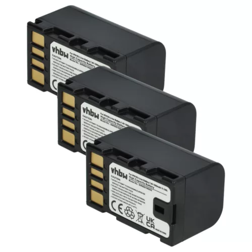 VHBW Video Camera Battery BN-VF823, BN-VF815, BN-VF815U, BN-VF808, BN-VF808U - 1400 mAh 7.2 V Li-Ion