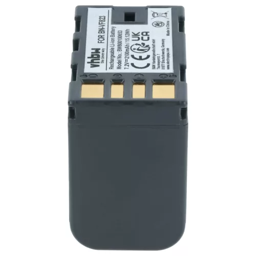 VHBW Videokamera Akku BN-VF823, BN-VF808, BN-VF815, BN-VF808U, BN-VF815U - 2100 mAh 7,2 V Li-Ion