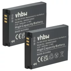 VHBW Videokamera Akku JVC BN-VH105 - 850 mAh 3,6 V Li-Ion