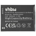 VHBW Videokamera Akku JVC BN-VH105 - 850 mAh 3,6 V Li-Ion