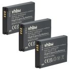 VHBW Videokamera Akku JVC BN-VH105 - 850 mAh 3,6 V Li-Ion