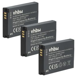 VHBW Videokamera Akku JVC BN-VH105 - 850 mAh 3,6 V Li-Ion
