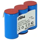 VHBW Gardena Accu45, Accu60, Accu 60 (08800-00.630.00) Lawn Mower Battery - 3000 mAh 3.6 V NiMH