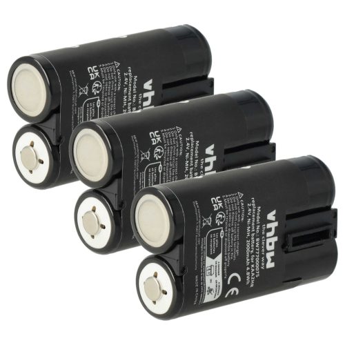 VHBW Battery Kodak KAA2HR - 2000 mAh 2.4 V NiMH