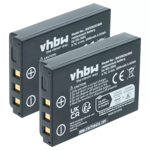 VHBW Akku Icom BP-243 Ersatz - 1600 mAh 3,6 V Li-Ion