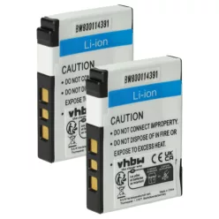 VHBW Battery Kodak Klic-7002 - 460 mAh 3.6 V Li-Ion