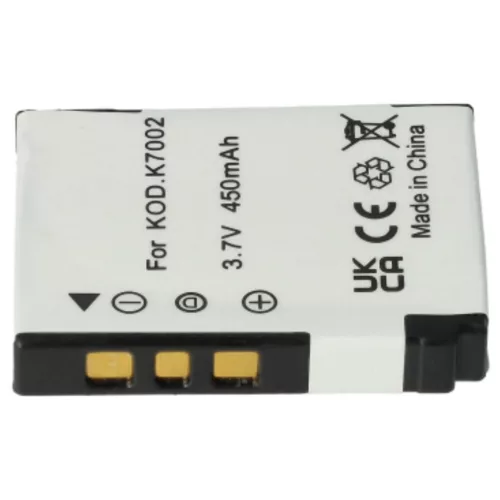 VHBW Battery Kodak Klic-7002 - 460 mAh 3.6 V Li-Ion