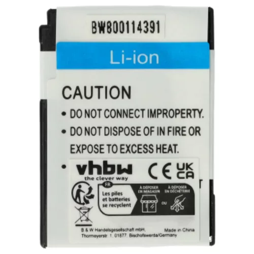 VHBW Battery instead of Kodak Klic-7002 - 460 mAh 3.6 V Li-Ion