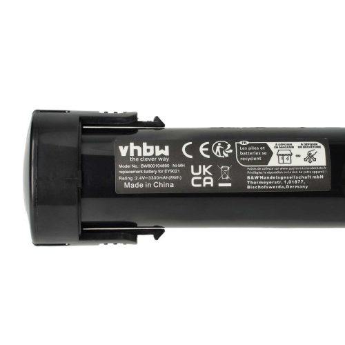VHBW Electric Hand Tool Battery Panasonic 6546 6, 6538 1, 6545 6, 6540 1, 6539 6 - 3300 mAh, 2.4 V, NiMH