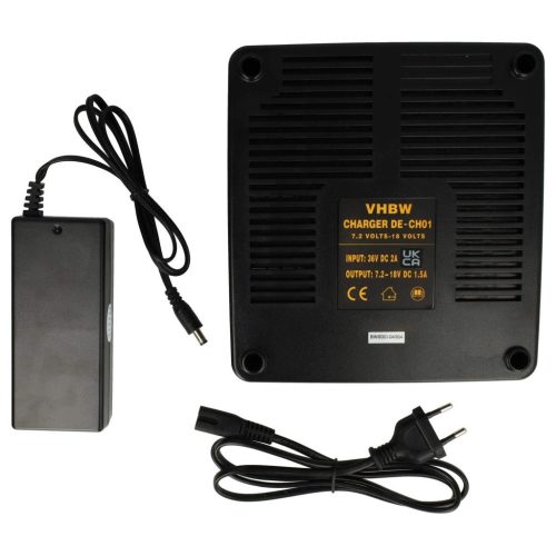 VHBW Charger for Dewalt DE 9116, DE9116 Tool Batteries
