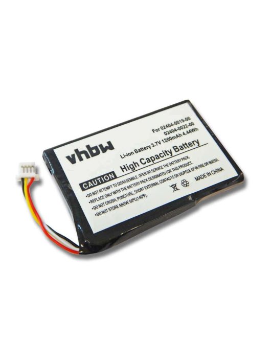 Videokamera akkumulátor Cisco 02404-0019-00, 02404-0022-00 - 1200 mAh 3,7 V Li-Ion