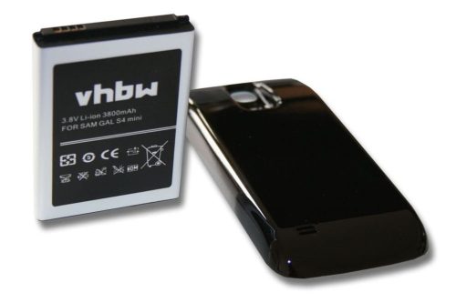 Mobiltelefon akkumulátor  Samsung B500BE, B500, B500BU telefonokhoz - 3800 mAh 3,8 V Li-Ion + házfedél