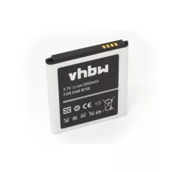   VHBW Mobile Phone Battery Samsung EB-L1H9KLA, EB-L1H9KLU, EB-L1H9KLABXAR - 2050 mAh 3.7 V Li-Ion